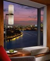 London Hotel with a view